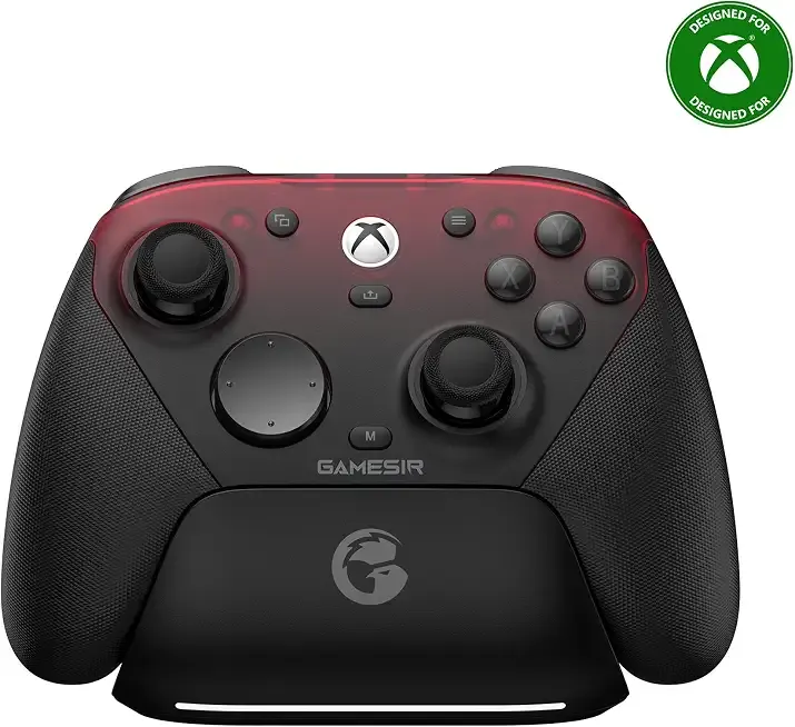 GameSir G7 Pro Wired Controller for Xbox Series X|S, Xbox One, Wireless Gamepad for PC&Android with TMR Sticks, Hall Effect Analog Triggers, 1000Hz Polling Rate, 3.5mm Audio Jack - Black