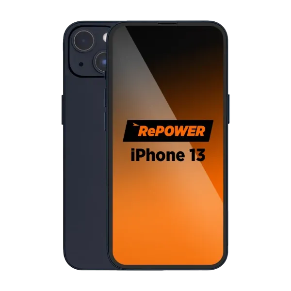 RePOWER iPhone 13 128 GB, Midnatt Grade B