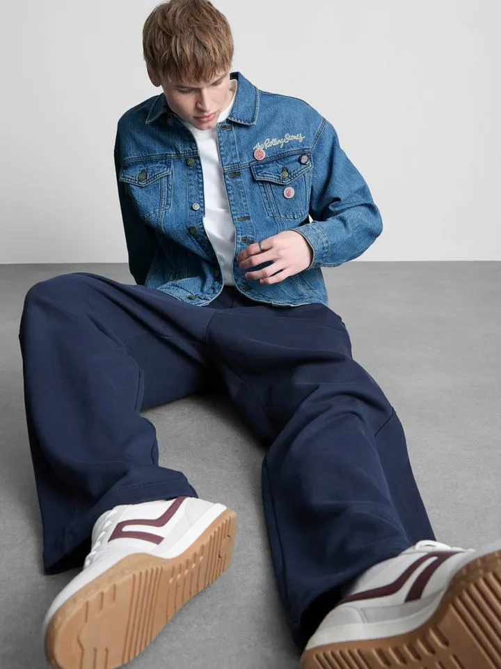 Veste en jean The Rolling Stones