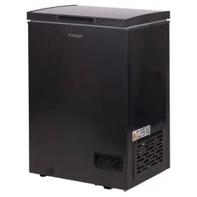 Congelatore a pozzetto 100L, cestello rimovibile, 55,5x47,6x84,6 cm, antracite, Kooper
