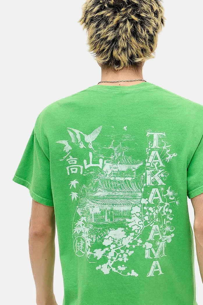 T-Shirt UO Green Takayama