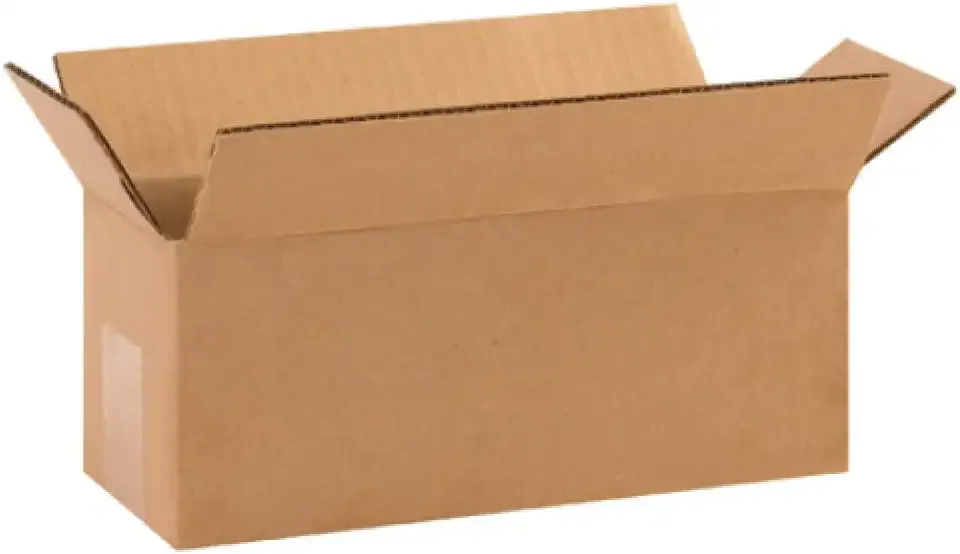 Secure Seal 10"x4"x4" Corrugated Cardboard Packing Shipping Mailing Moving Carton Boxes - 50 Pack