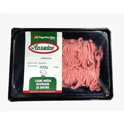 carne moída resfriada anselmi 400g