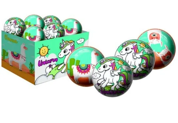 Dekorball Unicorn og Lama 15cm