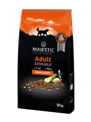 MAJESTIC SENSIBLE mit Huhn, Ente für Hunde 12 kg