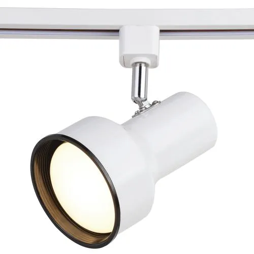 Patriot Lighting® Step 1-Light White Track Lighting Head
