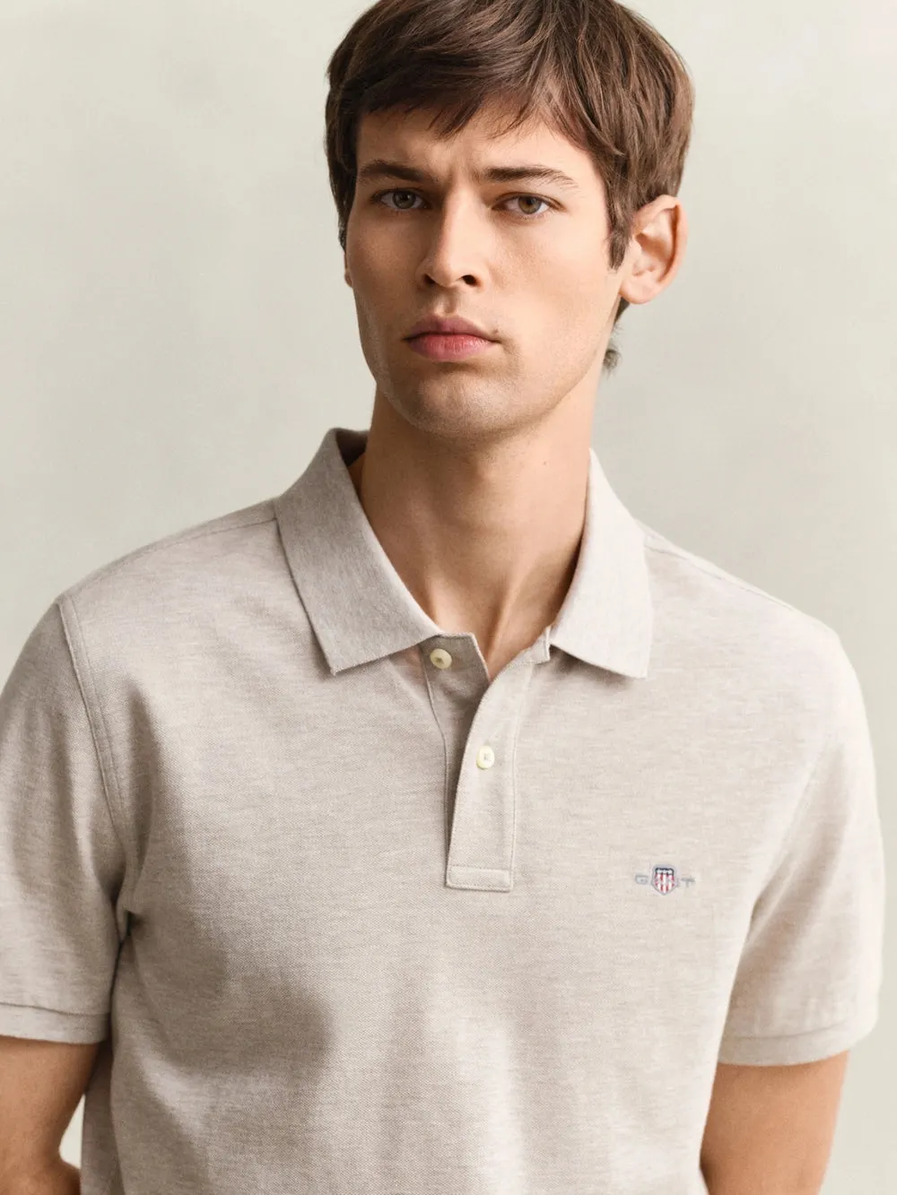 Reg Shield Pique Polo