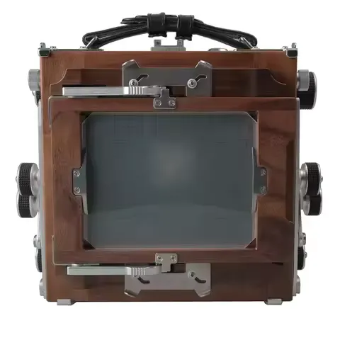 ShenHao TZ45-II C Field Folding 4x5 Large Format Black Walnut Wooden Film Camera with Bellows Retro Nostalgic Photo Photographic