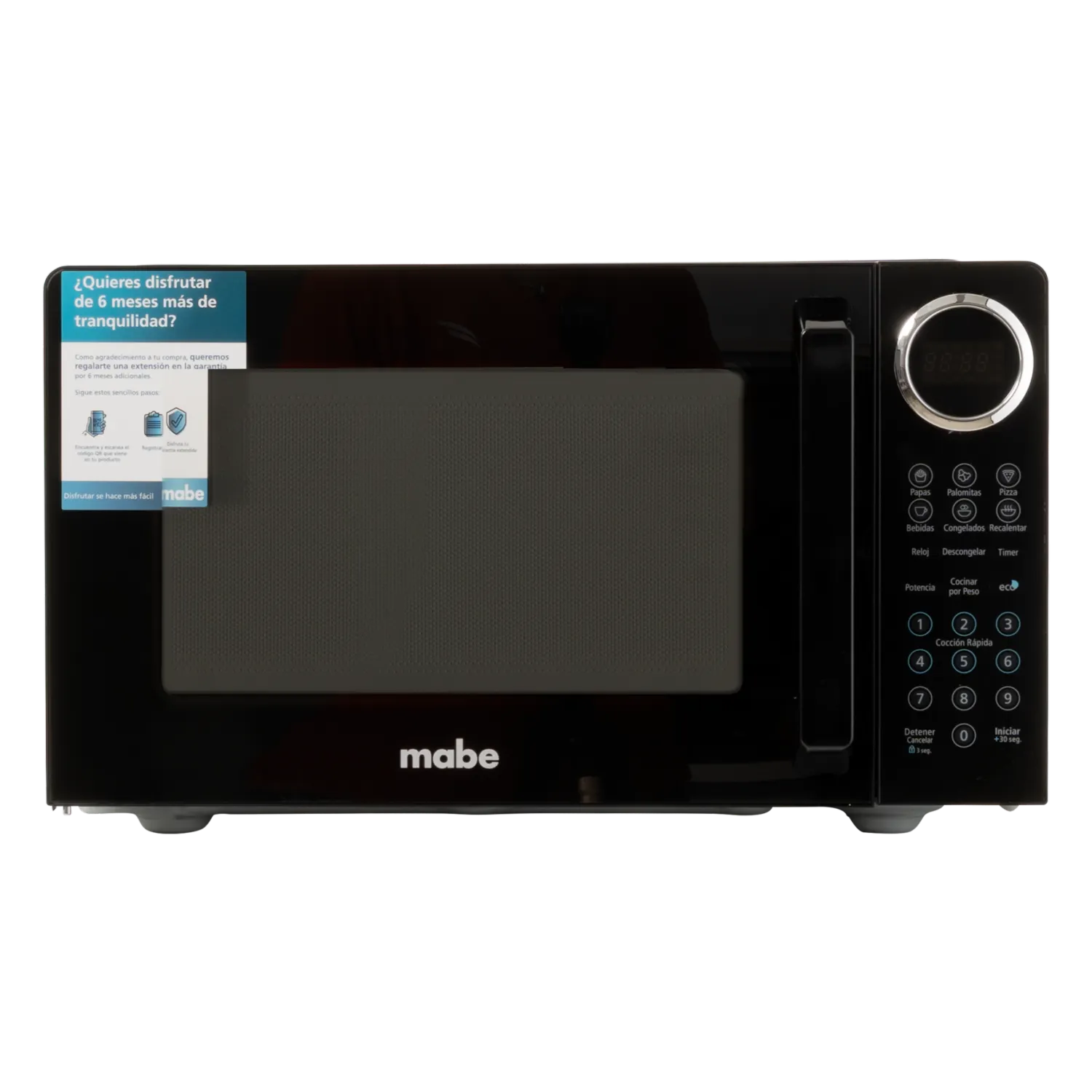 Microondas Negro MABE 25 Litros