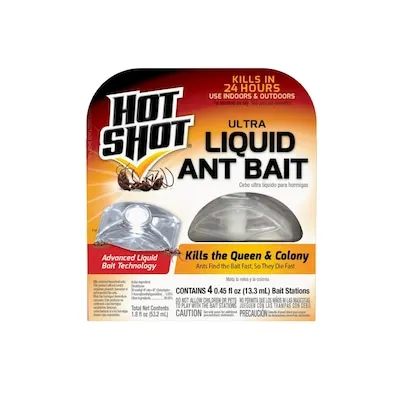 ULTRA Liquid 0.45 -fl oz Ready to use Ant bait station 4 -Pack
