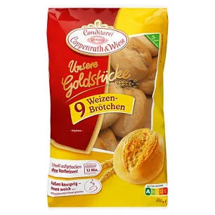 Aufbackbrötchen 450 g