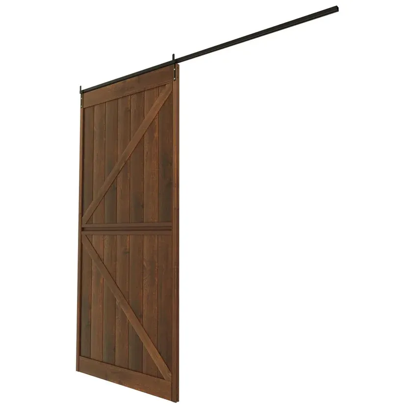 Puerta granero PVC Volcano 100 x 215 cm