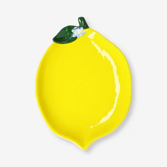 Lemon serving plate - 14 cm