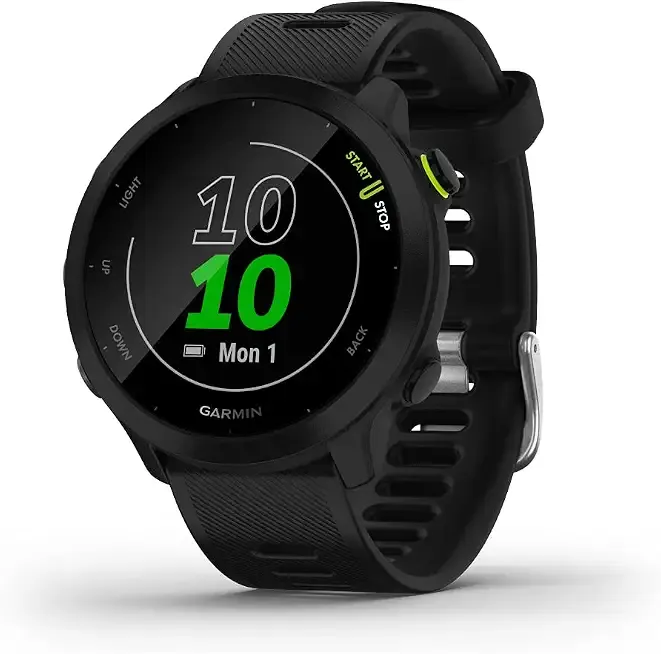 Forerunner 55, GPS Running Watch with Daily Suggested Workouts, Up to 2 Weeks of Battery Life, Black - 010-02562-00