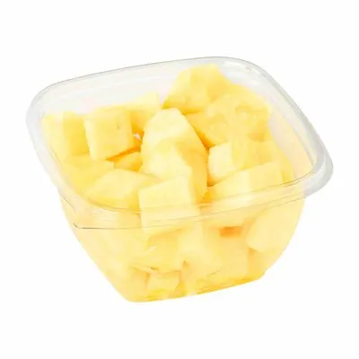 Ananas geschnitten