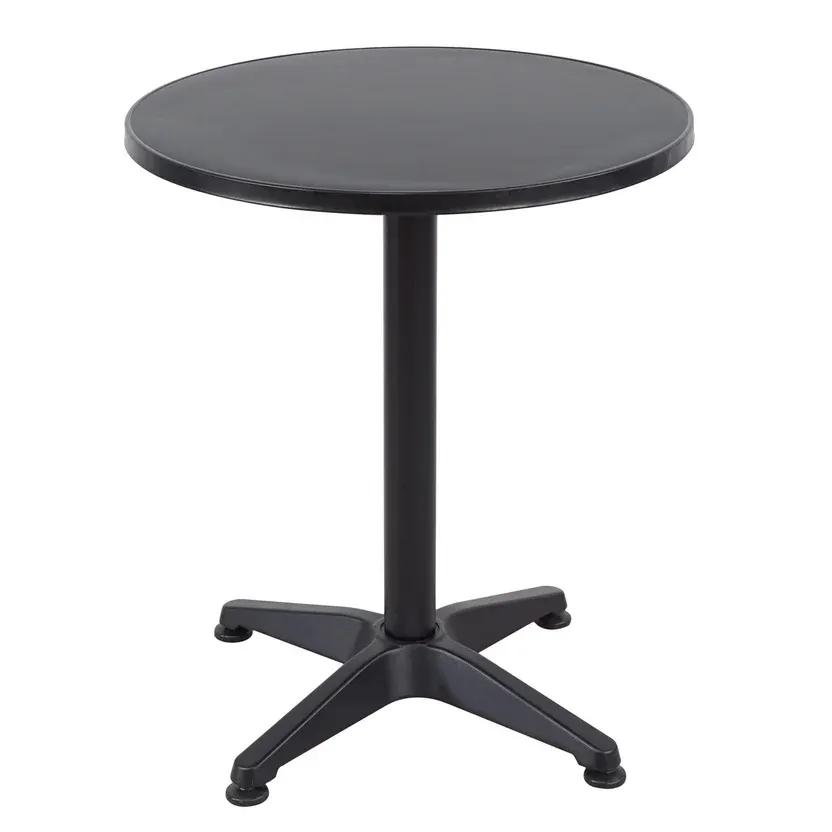 Mesa Redonda Aluminio Black 60 cm