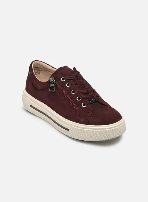 Lage sneakers 23351-43 dames bordeaux