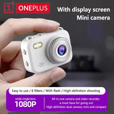 OnePlus Thumb Keychain Camera 1080P HD Recorder Built-in Flash CCD Mini Digital Camera 720P Very Small Camcorder Video Recorder