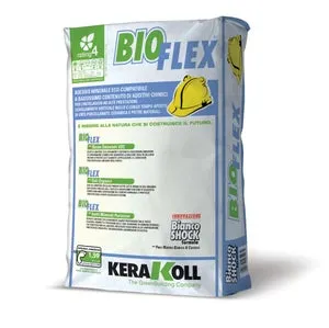 Malta adesiva in polvere KERAKOLL Bioflex 25 kg bianco C2TE