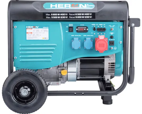 Benzínová elektrocentrála HERON, 6,8 kW, 3 fáze, 8896418