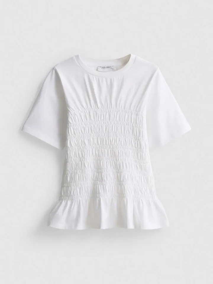 7–15 ans | T-shirt froncé à basques
