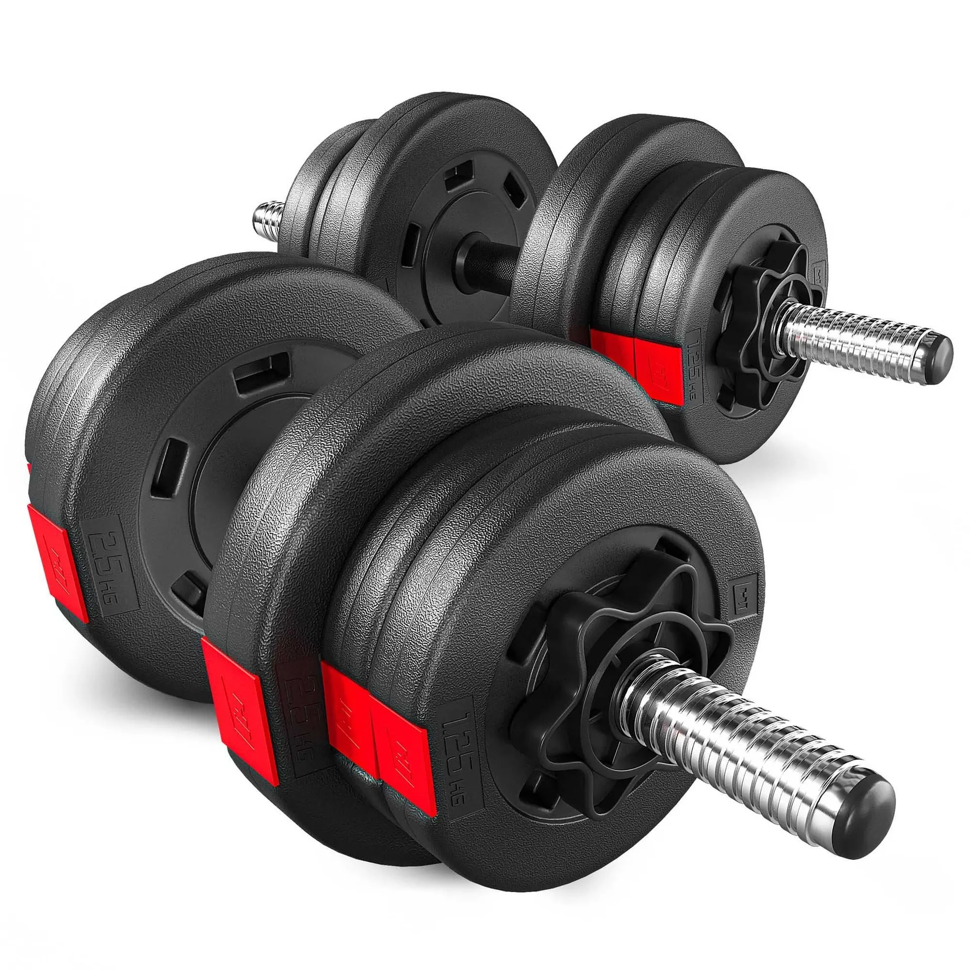 HOP-SPORT Nakládací činkový set Hop-Sport 2x10 kg