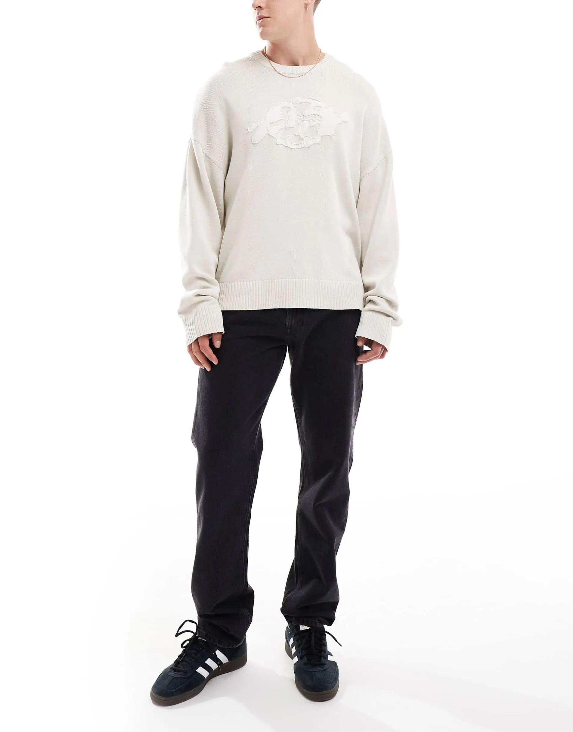 JJ Rebel Ryan relaxed fit jeans in black