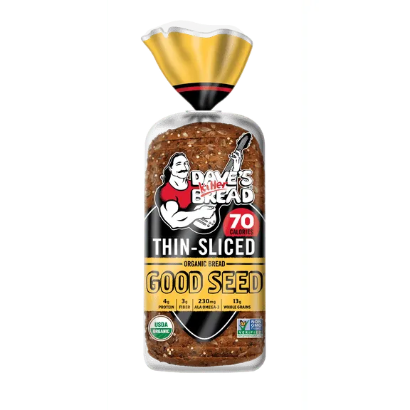 Dave's Killer Bread Thin-Sliced Good Seed Organic Bread 20.5 oz, Shelf-Stable $5.78 28.2 ¢/oz