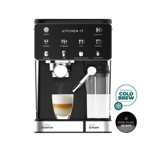 Cafetera Espresso Power Brew 9 en 1 Kitchen-It