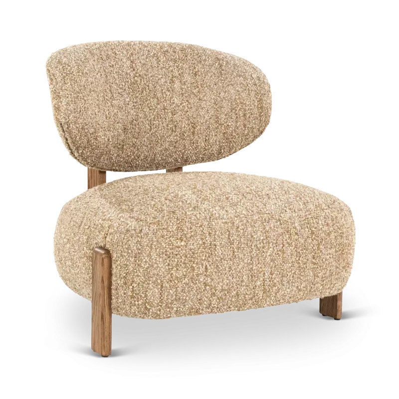 Fauteuil Reza bruin - Bay taupe