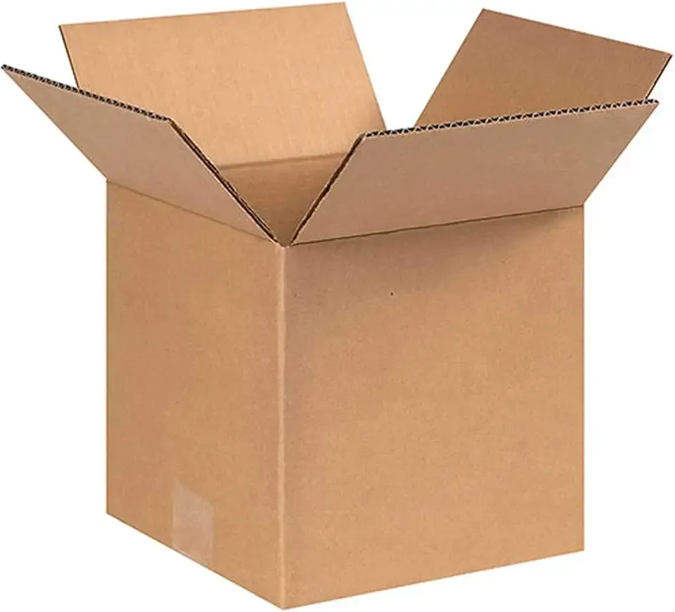 The Packaging Wholesalers 8 x 8 x 8 Inches Shipping Boxes, 25-Count (BS080808),Kraft