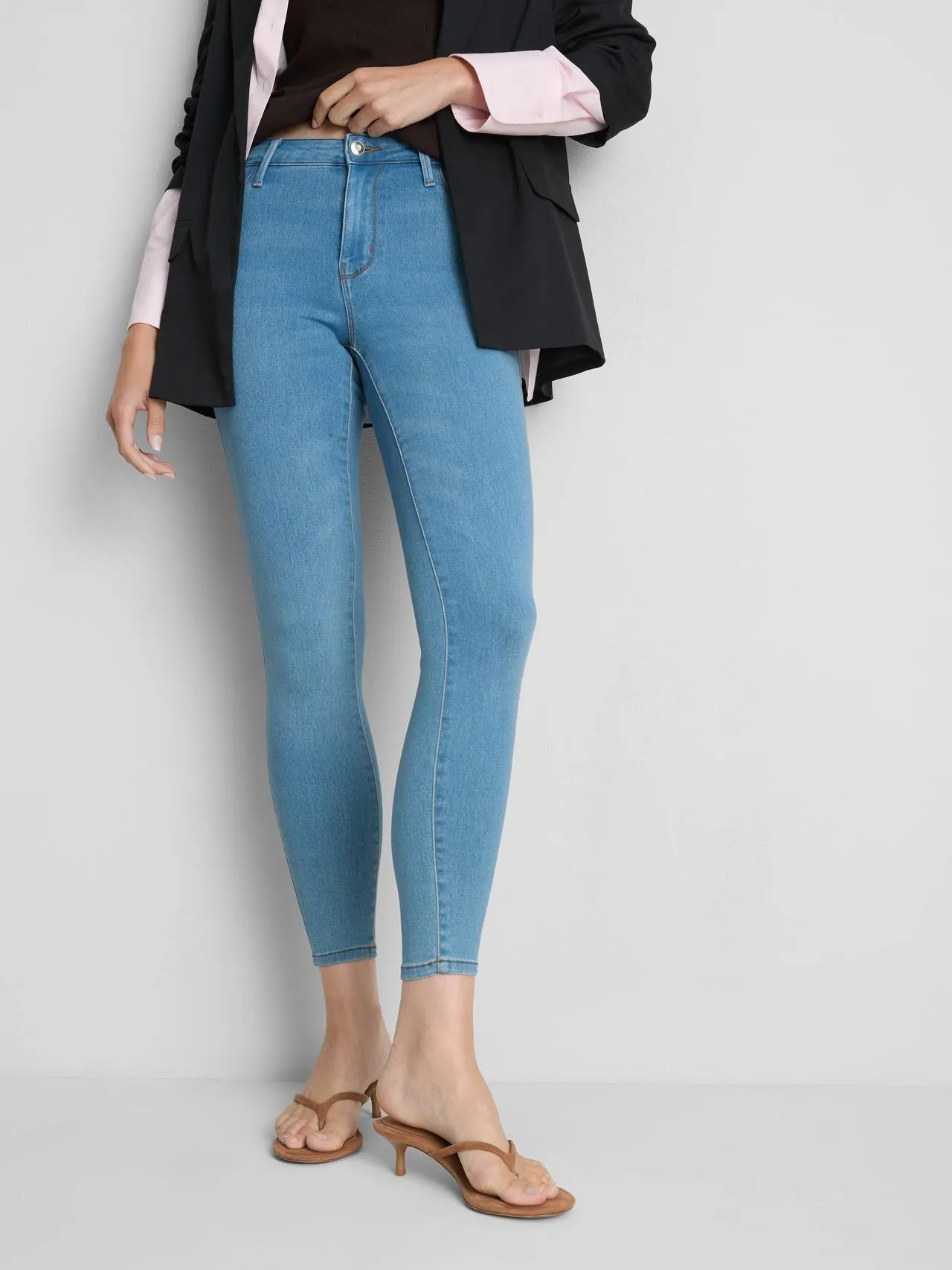 Jean skinny à taille mi-haute Essential | Regular