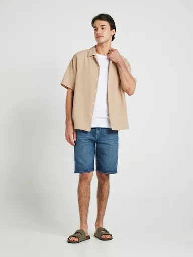 Just Jeans Relaxed Textured Shirt