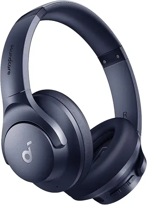 Soundcore by Anker Q20i Hybrid Active Noise Cancelling Headphones, Blue