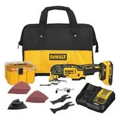 DeWalt 20V MAX XR Brushless 3-Speed Oscillating Multi-Tool 2.0Ah Kit DCS356D1