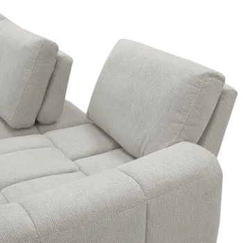 Hoeksalon NUVOLA Longchair Rechts B292
