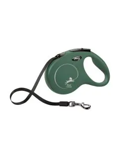 Flexi Classic Tape L - Hondenriem - 5 m Olijfgroen L
