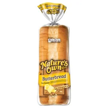 Nature's Own Sliced Butterbread, 20 oz