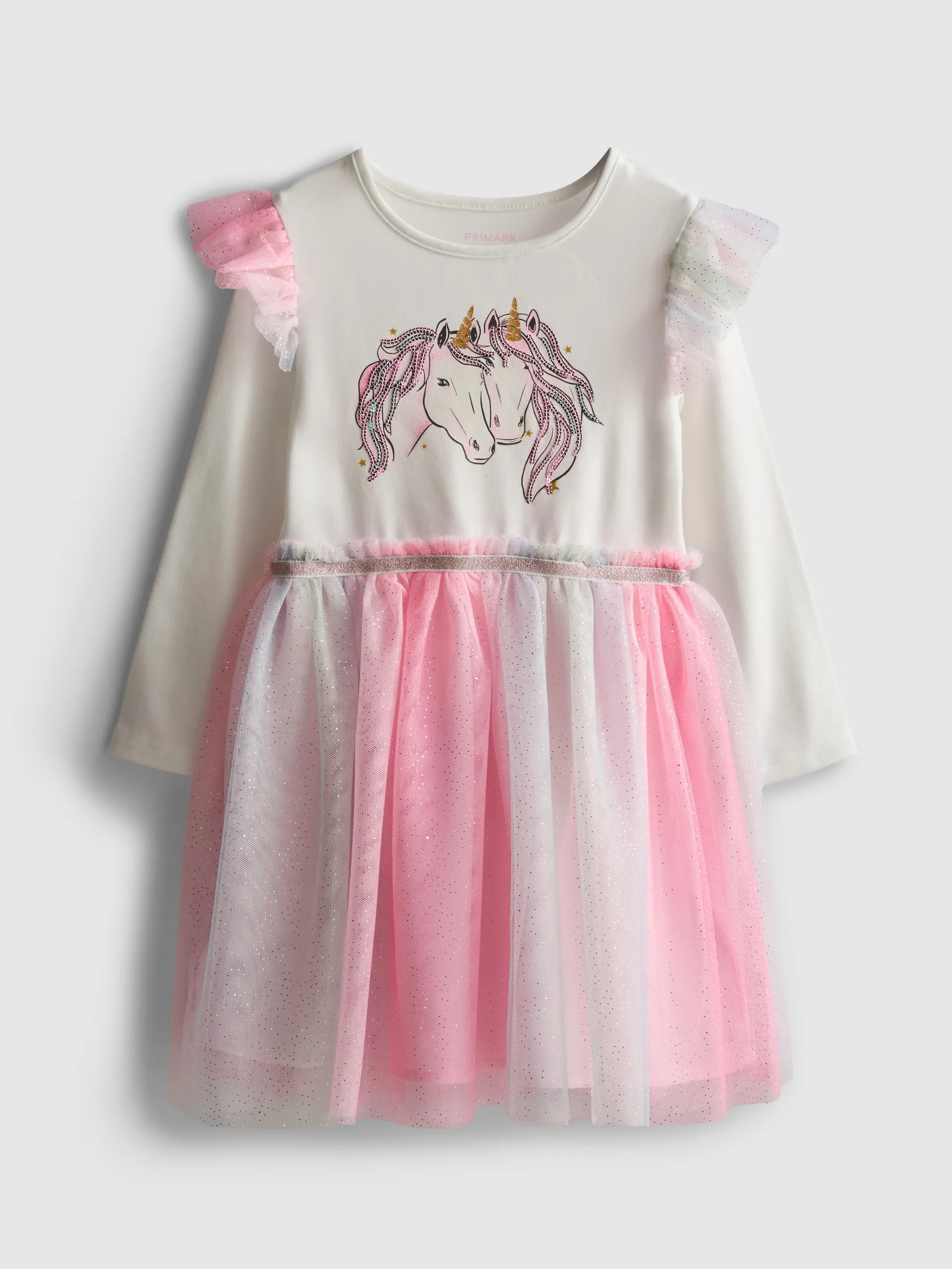 18 mois–8 ans | Robe tutu à motif licorne