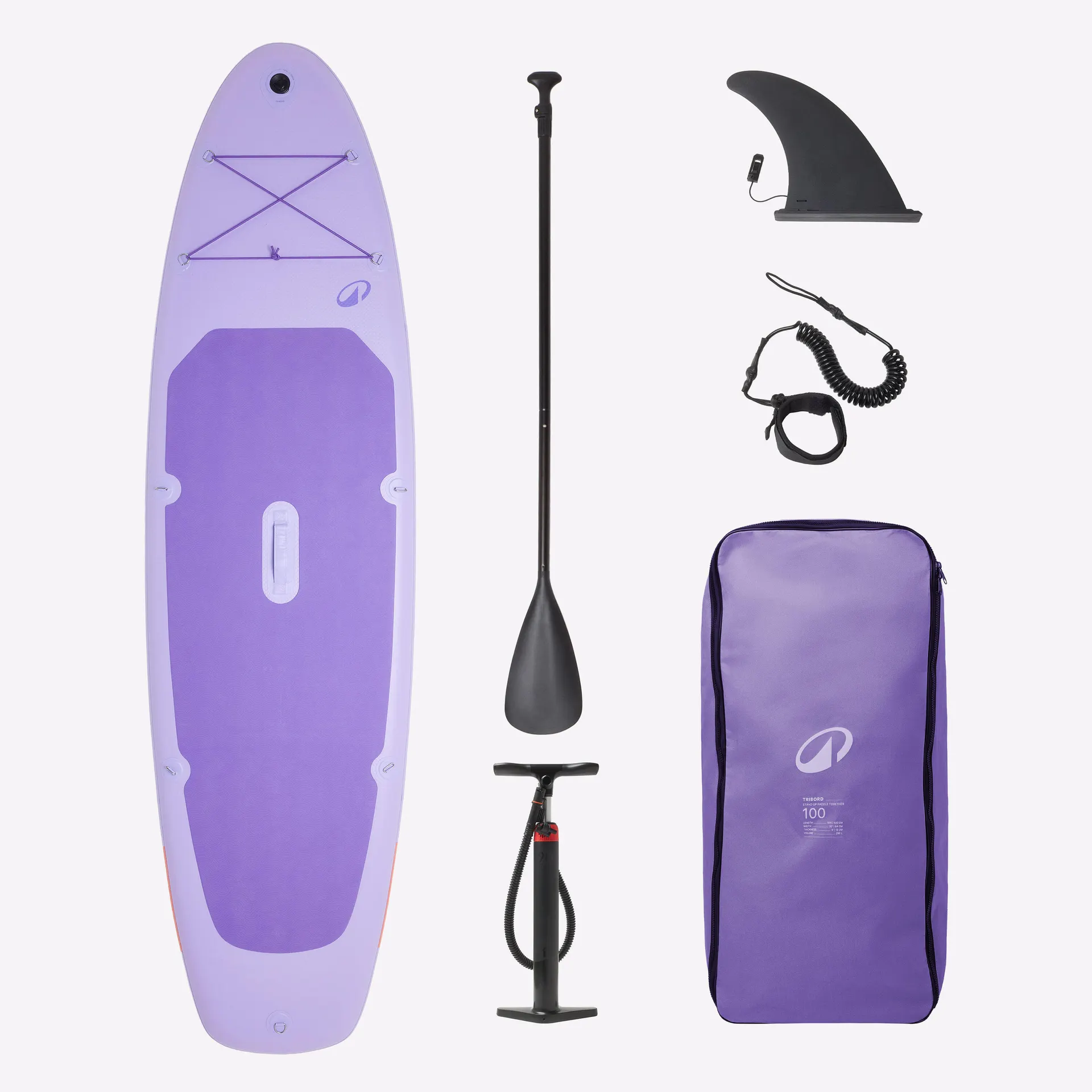 ITIWIT Sada nafukovacího paddleboardu 100 10'6 (do 130 kg) limit. edice