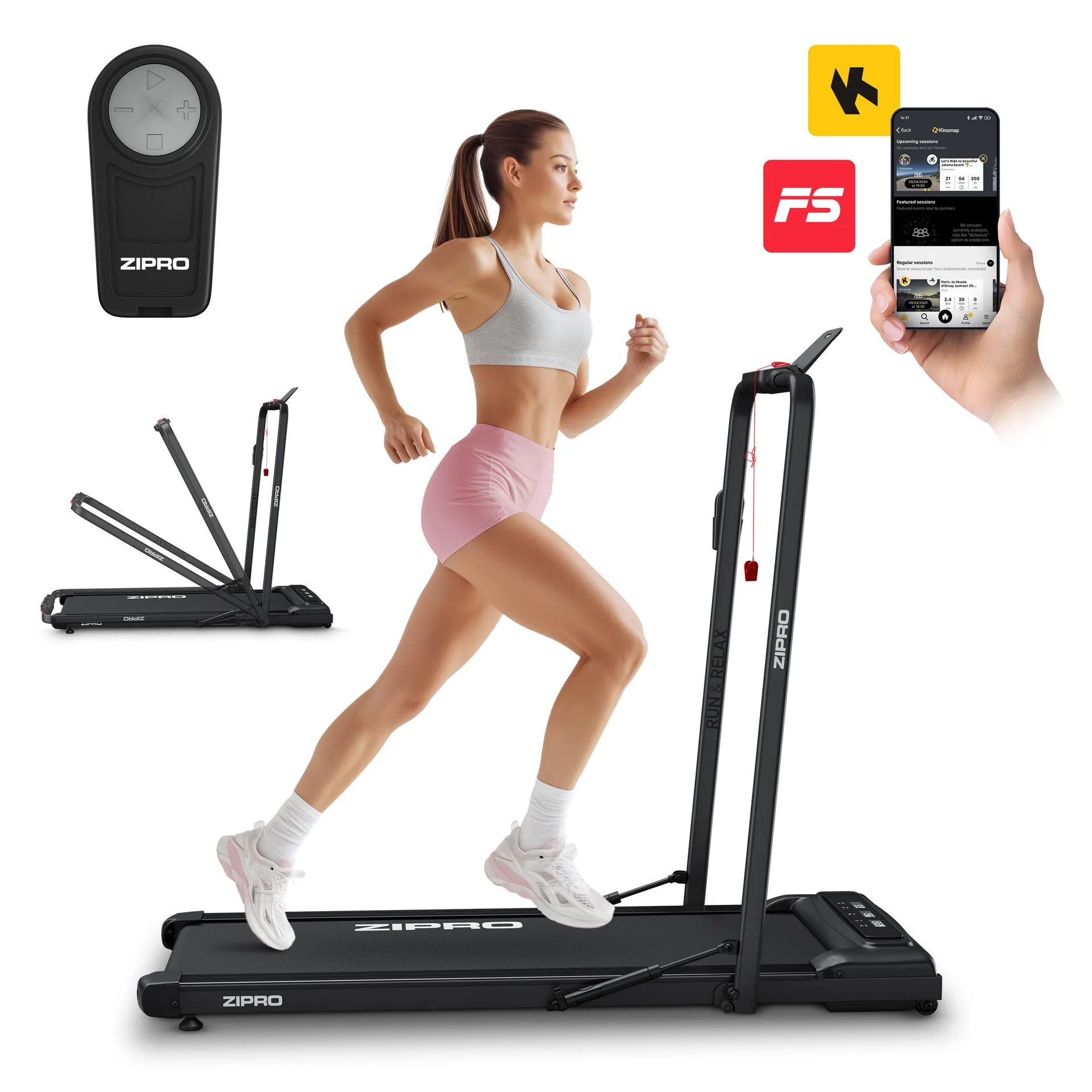 ZIPRO Chodicí pás Newlite Air Bluetooth FitShow