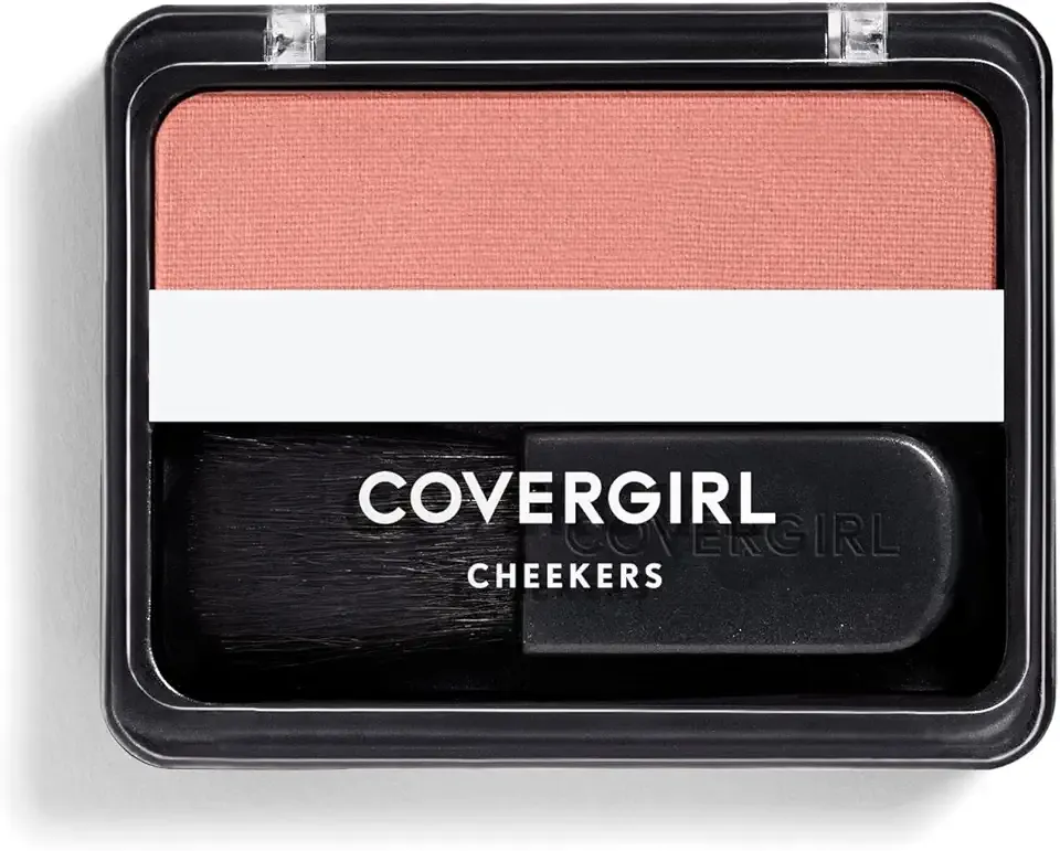 COVERGIRL Cheekers Blendable Powder Blush Iced Cappuccino, .12 oz (packaging may vary), 1 Count