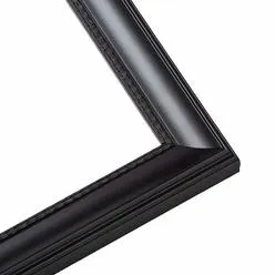 CustomPictureFrames.com Picture Frame Moulding (Wood) 100Ft Bundle - Traditional Bla...