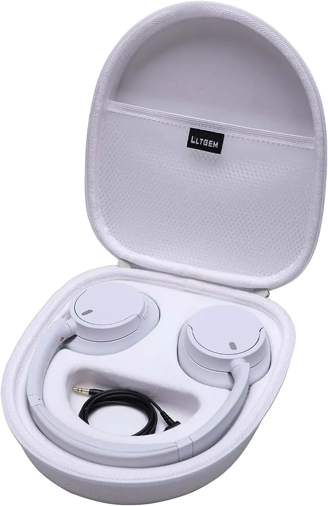 Case for Sony WH-CH720N/WH-CH520 Noise Canceling Wireless Headphones White | Hard Carrying Travel Case for Sony WH-CH720N/…