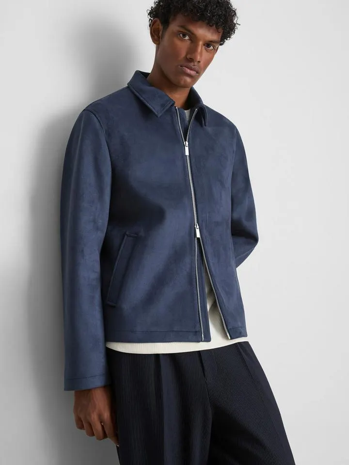 Veste classique en suédine The Edit