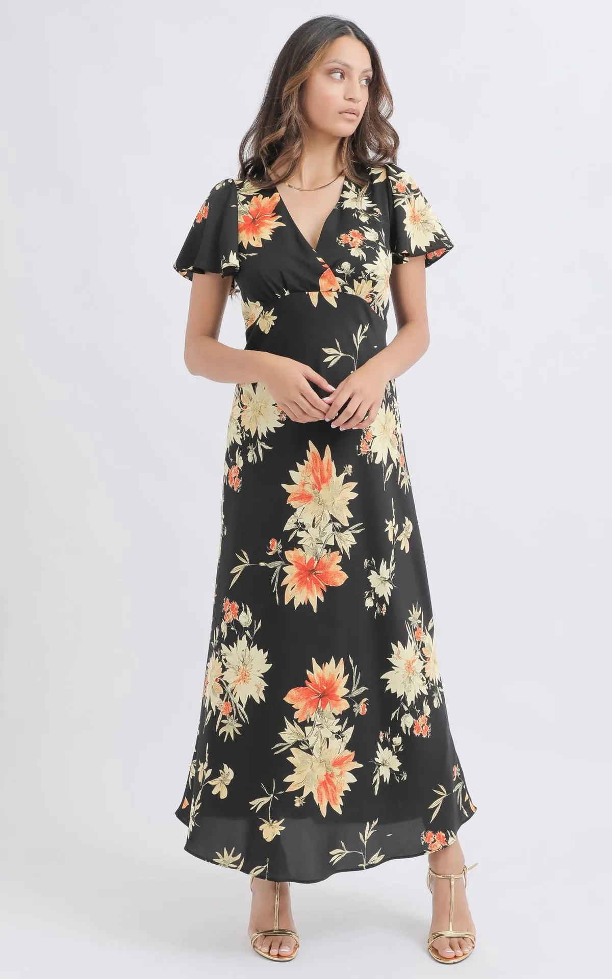 CDC Flutter Sleeve Maxi