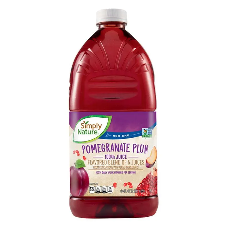 Simply Nature Pomegranate Plum 100% Juice