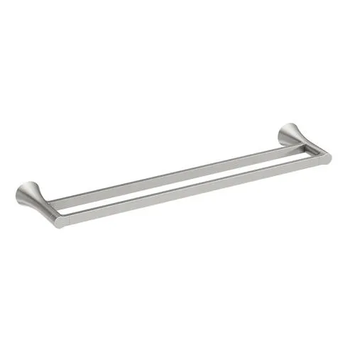 Moen® Mikah™ Brushed Nickel 24" Double Towel Bar