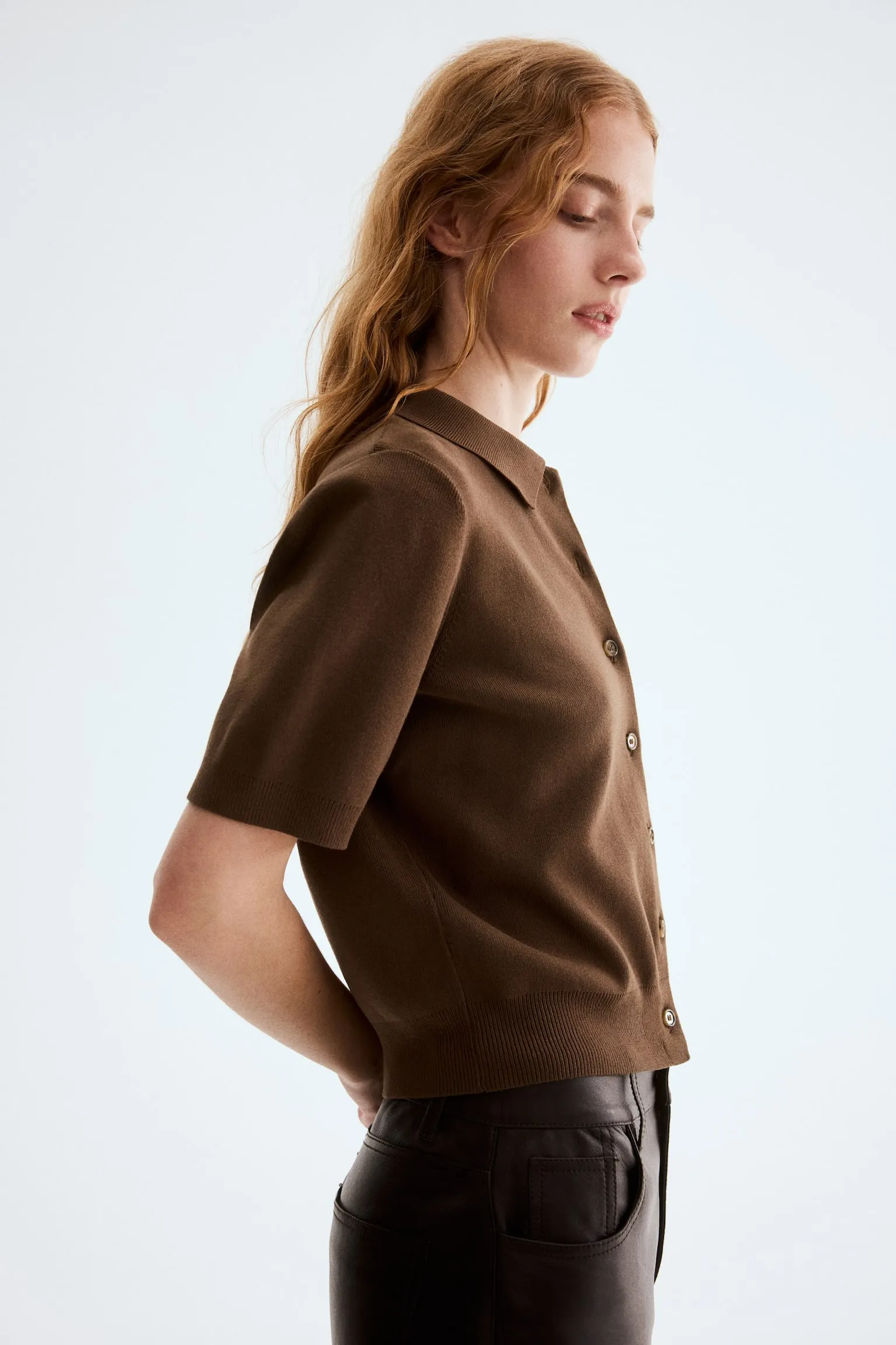 Cárdigan con cuello