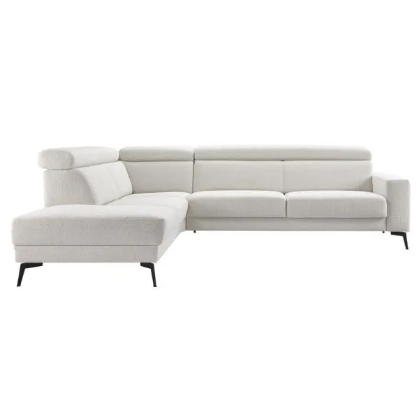 Hoekbank Tusari beige verstelbare zitdiepte